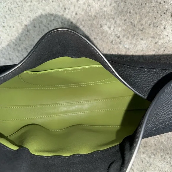 Songmont Black Leather Hobo Bag - Picture 7 of 7